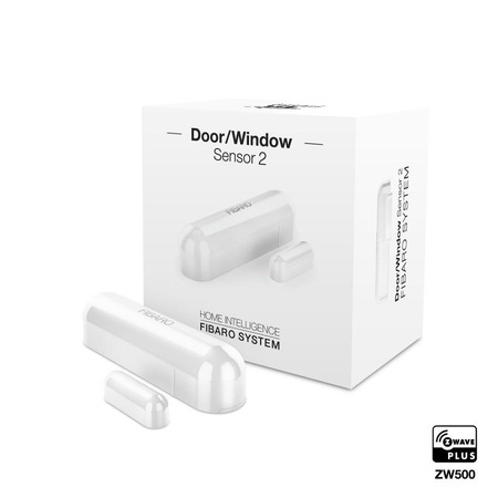 FIBARO ajtó/ablak érzékelő 2 - Z-Wave Plus ajtó/ablak érzékelő (fehér)
