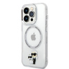 Karl Lagerfeld IML NFT Karl & Choupette Magsafe - iPhone 14 Pro Case (Transparent)