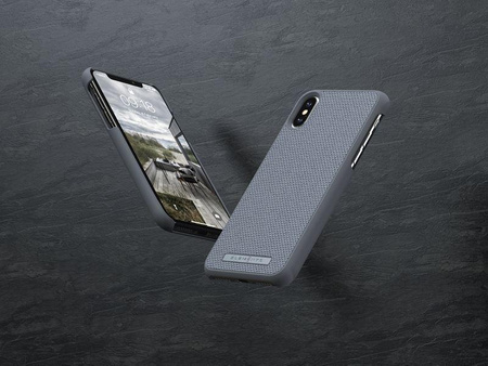 Nordic Elements Original Idun - Materiálové pouzdro pro iPhone Xs Max (Mid Grey)