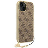 Guess 4G Charms Collection - Etui iPhone 14 (brązowy)