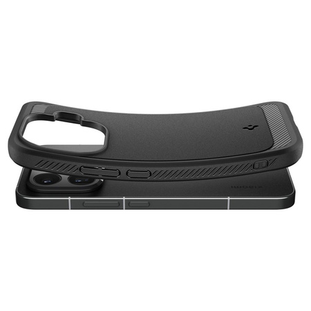 Etui do Xiaomi 15T Pro Spigen Rugged Armor Oryginalny Czarny Case