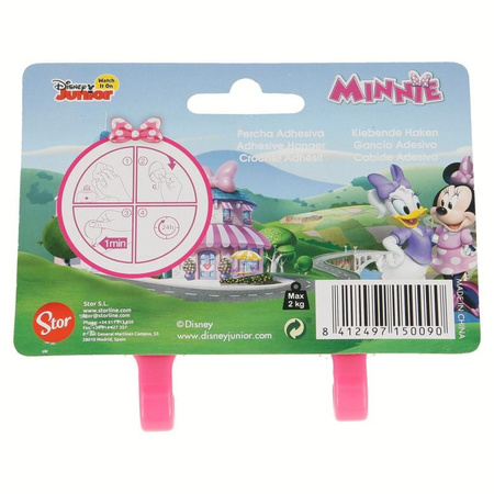 Minnie Mouse - Kleiderbügel / Haken (2 Stück)