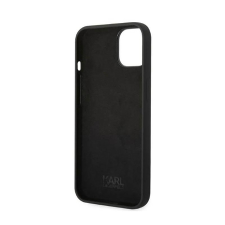 Karl Lagerfeld Silikonové pouzdro RSG - iPhone 14 Plus (černé)