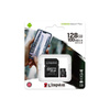 Carte mémoire Kingston Canvas Select Plus microSDXC - 128 Go A1 Class 10 UHS-I U1 V10 100 Mo/s avec adaptateur