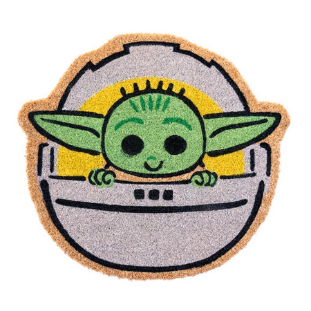 Star Wars - Baby-Fußmatte in Yoda-Form (40 x 60 cm)