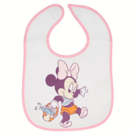 Minnie Mouse - Cotton bib (2 pcs)