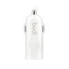 Budi - USB nabíječka do auta + kabel USB-C (bílá)