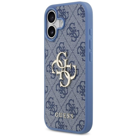 ETUI DO IPHONE 17 GUESS NIEBIESKIE ORYGINALNE ELEGANCKIE CASE PLECKI