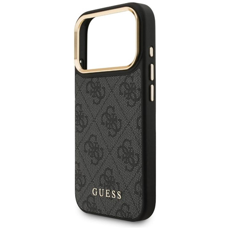 ETUI DO IPHONE 17 PRO do MAGSAFE GUESS + PORTFEL MAGNETYCZNY ZESTAW CZARNY