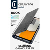 Pouzdro Cellularline Book - Samsung Galaxy A34 5G Case (černé)