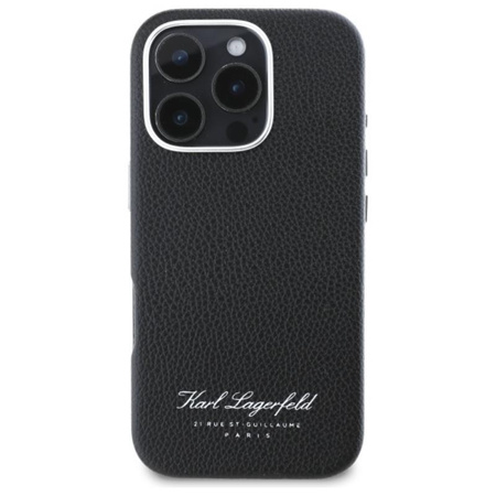 Karl Lagerfeld Hotel RSG - Case for iPhone 16 Pro (black)