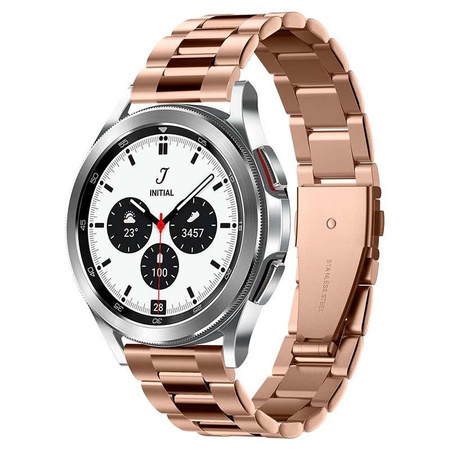 Spigen Modern Fit Band - Bransoleta do Samsung Galaxy Watch 4 / 5 / 5 Pro (40 / 42 / 44 / 45 / 46 mm) (Różowe złoto)