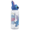 Disney Stitch - 560 ml-es palack 3D-s kupakkal a Flowers kollekcióból