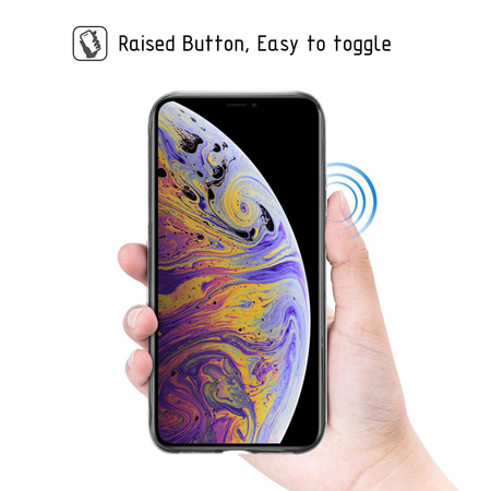 Crong Crystal Slim Cover - iPhone Xs Max Case (Transparent)