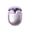 Guess Triangle Logo - TWS Earphones + Docking Station (Purple)