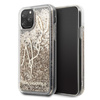 Karl Lagerfeld Signature Glitter Case - Coque iPhone 11 Pro (Or)