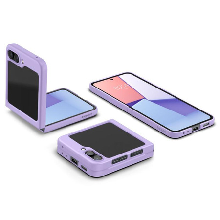 Spigen Airskin - Etui pour Samsung Galaxy Z Flip 5 (Rose Purple)