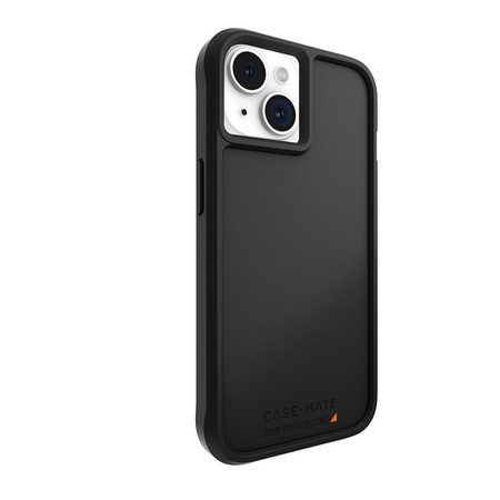 Case-Mate Ultra Tough Plus D3O MagSafe - Schutzhülle für iPhone 15 / iPhone 14 / iPhone 13 (Schwarz)