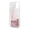 Karl Lagerfeld K-Peek A Boo - iPhone 11 Pro Tasche (Glitter Pink Gold)