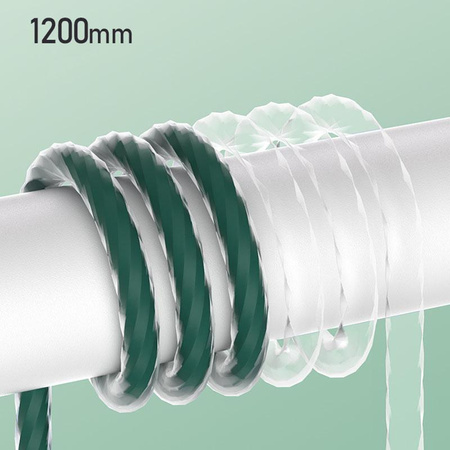 WEKOME YB08 Blackin sorozat - 3,5 mm-es HiFi csatlakozós vezetékes fejhallgató (zöld)