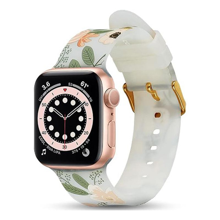 Rifle Paper Band - szíj az Apple Watch 38/40/41 mm-es órájához (vadvirágok)