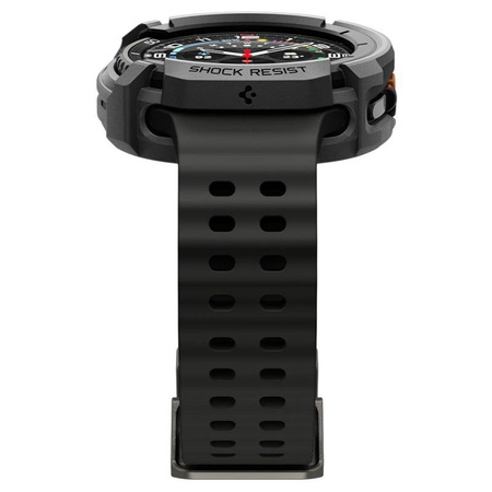 Spigen Rugged Armor – Pouzdro pro Samsung Galaxy Watch 8 Classic 46 mm (Matte Black)