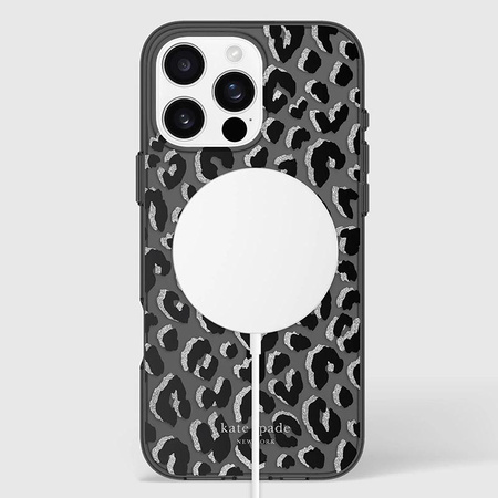 Kate Spade New York Protective MagSafe - Hülle für iPhone 16 Pro Max (City Leopard)