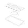 Crong Clear MAG Cover - Pouzdro pro iPhone 16e MagSafe (průhledné)