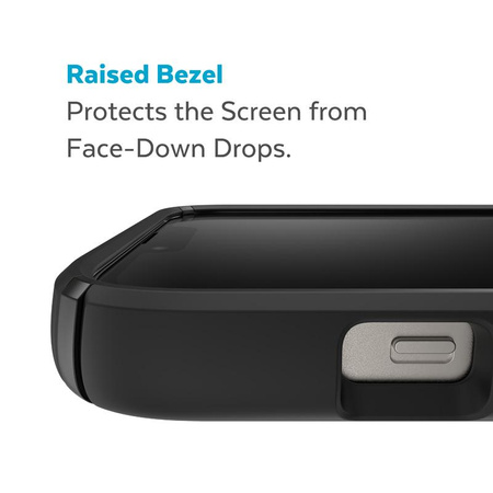 Speck Presidio2 Pro MagSafe - Antibacterial iPhone 14 / iPhone 13 Case (Black / Black / White)