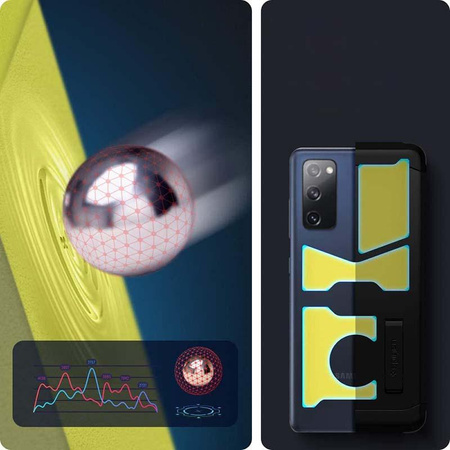 Spigen Tough Armor - tok Samsung Galaxy S20 FE készülékhez (fekete)