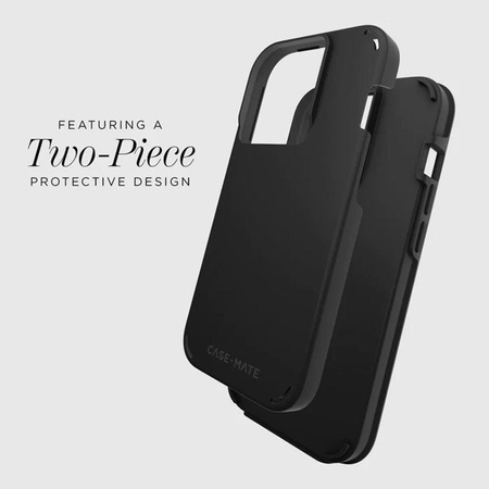 Case-Mate Tough Duo - iPhone 15 Pro Max Case (Black)