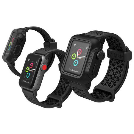 Catalyst Sport Band - Elasztikus szíj Apple Watch 38/40/41 mm-es órához (Stealth Black)