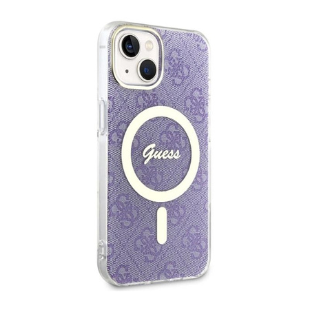 Guess 4G MagSafe - iPhone 14 Case (Purple)