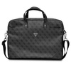 Guess Saffiano 4G Triangle Logo Computer Bag – Torba na notebooka 16” (czarny)