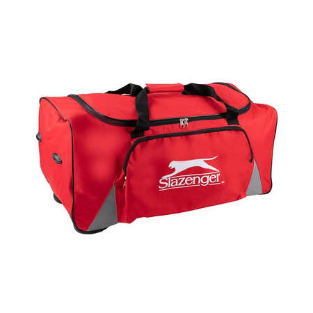 Slazenger - Sportreisetasche auf Rollen (rot)