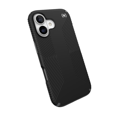 Speck Presidio2 Grip MagSafe - iPhone 17 Case (Black / Slate Grey / White)