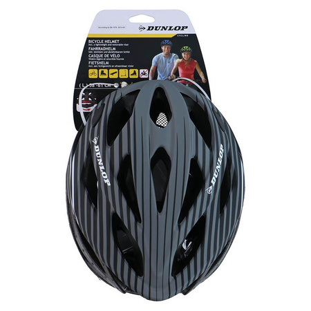 Dunlop - MTB Fahrradhelm r. L (Grau)