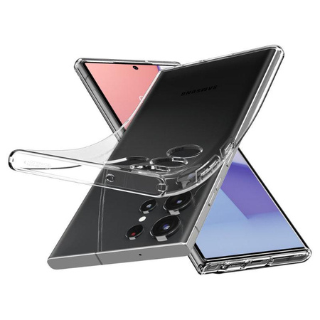 Spigen Liquid Crystal - Etui pour Samsung Galaxy S23 Ultra (Transparent)