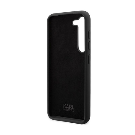 Karl Lagerfeld Silicone Choupette - Samsung Galaxy S24 Case (black)