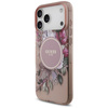 ETUI DO IPHONE 17 PRO MAX do MAGSAFE GUESS RÓŻOWE ORYGINALNE ZE SMYCZĄ CASE