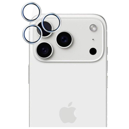 3mk HARDY Lens Protection Pro - Camera Lens Glass for iPhone 17 Pro / iPhone 17 Pro Max (Silver)