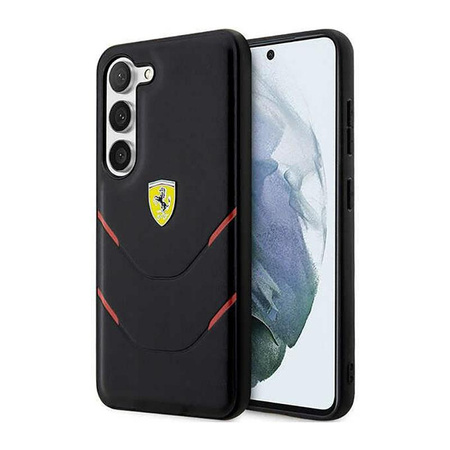 Ferrari Hot Stamp Lines - Samsung Galaxy S23 Case (black)