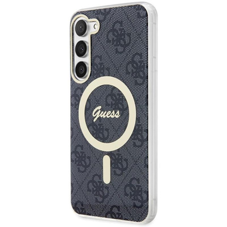 Étui Guess 4G MagSafe - Samsung Galaxy S23 (noir)