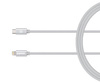 Kanex DuraBraid - Câble de connexion USB-C (Power Delivery) vers Lightning certification MFi 1,2 m (Argent)