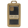 PURO Green Compostable Eco-friendly Cover - Ekologický kryt pro iPhone 12 / iPhone 12 Pro (černý)