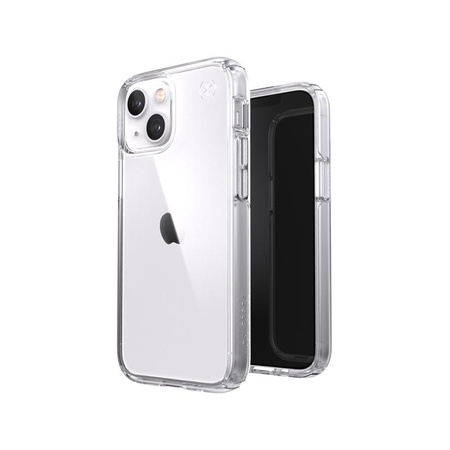 Speck Presidio Perfect-Clear - pouzdro pro iPhone 13 Mini / 12 mini s povrchovou úpravou MICROBAN (čiré)