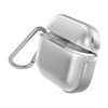 X-Doria Raptic Air - Étui pour AirPods 3 avec mousqueton (Argent)