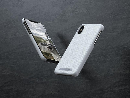 Nordic Elements Original Idun - Material Case for iPhone Xs Max (Light Grey)