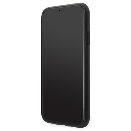 Karl Lagerfeld Saffiano Karl & Choupette Heads - iPhone 11 Pro Tasche (schwarz)