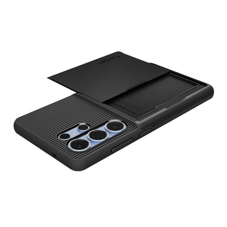 Spigen Slim Armor CS - Etui pour Samsung Galaxy S25 Ultra (Noir)